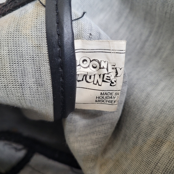 Vintage Bugs Bunny Leather Backpack Black - Picture 9 of 11